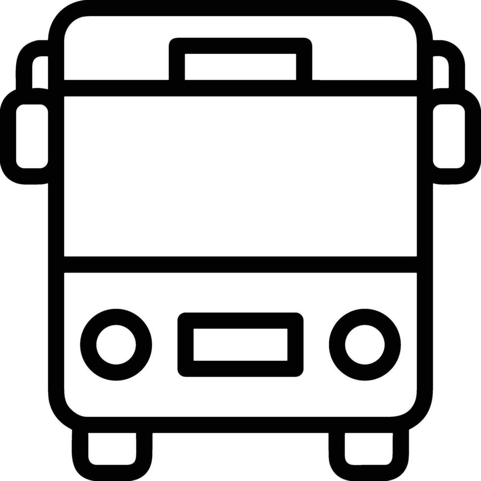 Bus Transport Symbol Symbol Vektor Bild. Illustration von das Silhouette Bus Transport Öffentlichkeit Reise Design Bild. eps 10