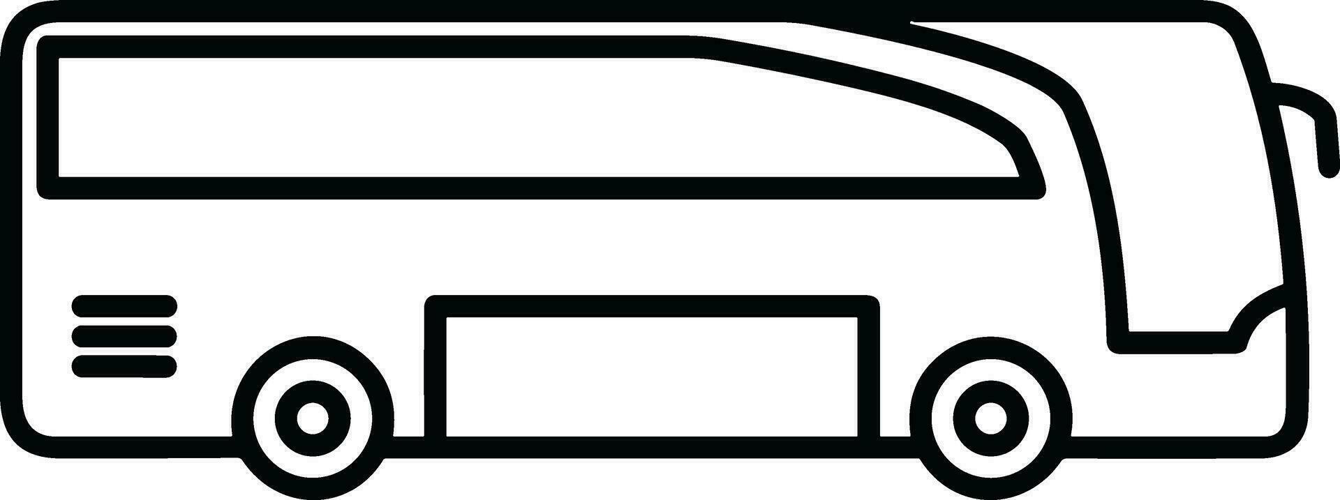 Bus Transport Symbol Symbol Vektor Bild. Illustration von das Silhouette Bus Transport Öffentlichkeit Reise Design Bild. eps 10