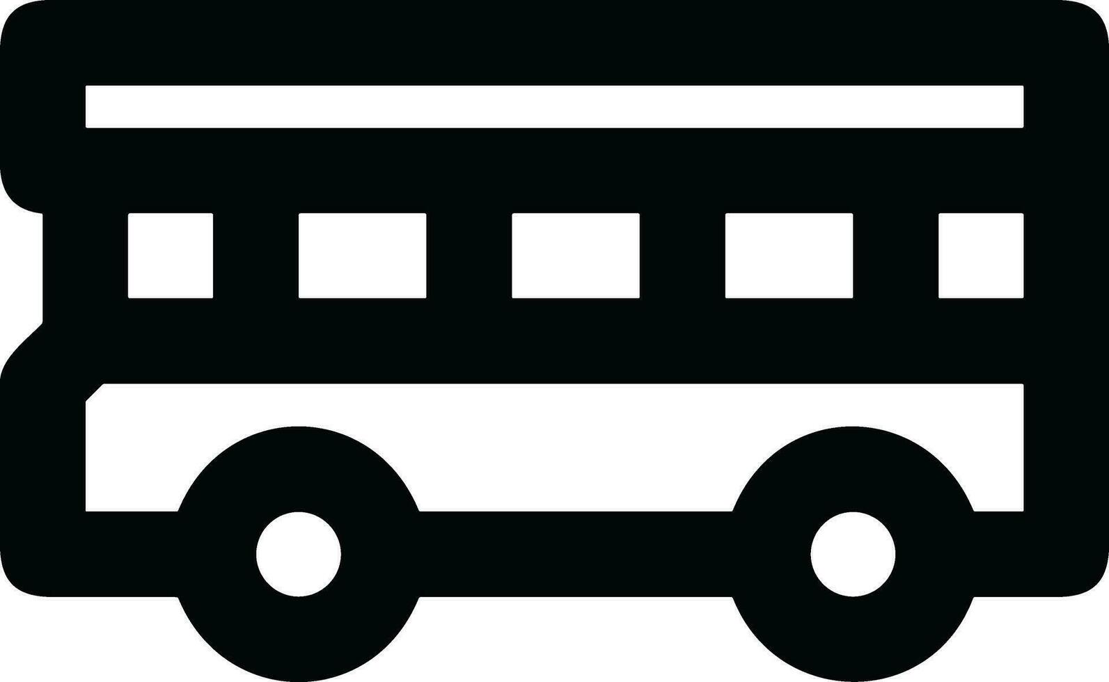 buss transport symbol ikon vektor bild. illustration av de silhuett buss transport offentlig resa design bild. eps 10