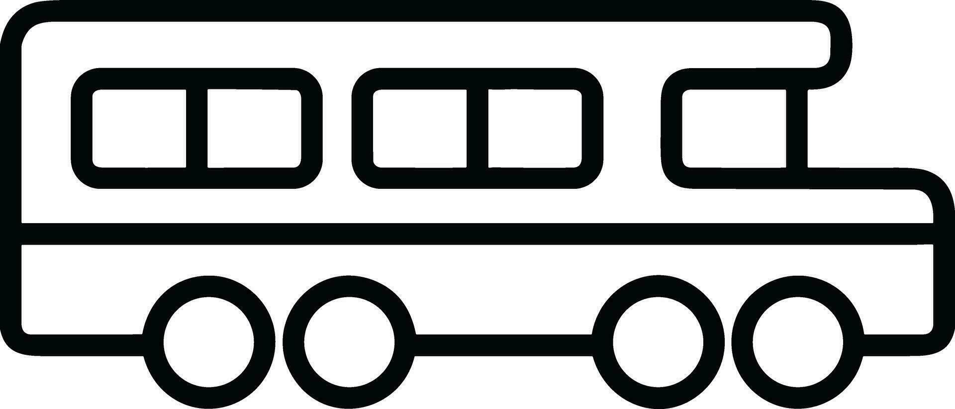 Bus Transport Symbol Symbol Vektor Bild. Illustration von das Silhouette Bus Transport Öffentlichkeit Reise Design Bild. eps 10