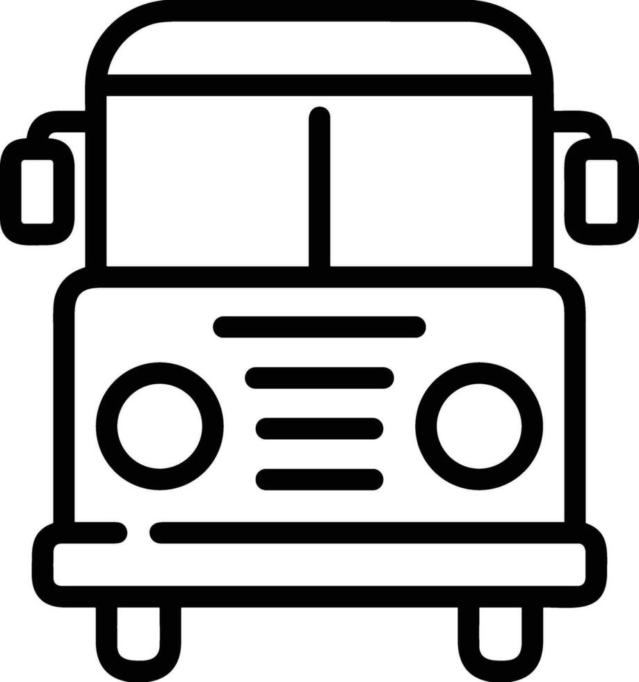 Bus Transport Symbol Symbol Vektor Bild. Illustration von das Silhouette Bus Transport Öffentlichkeit Reise Design Bild. eps 10