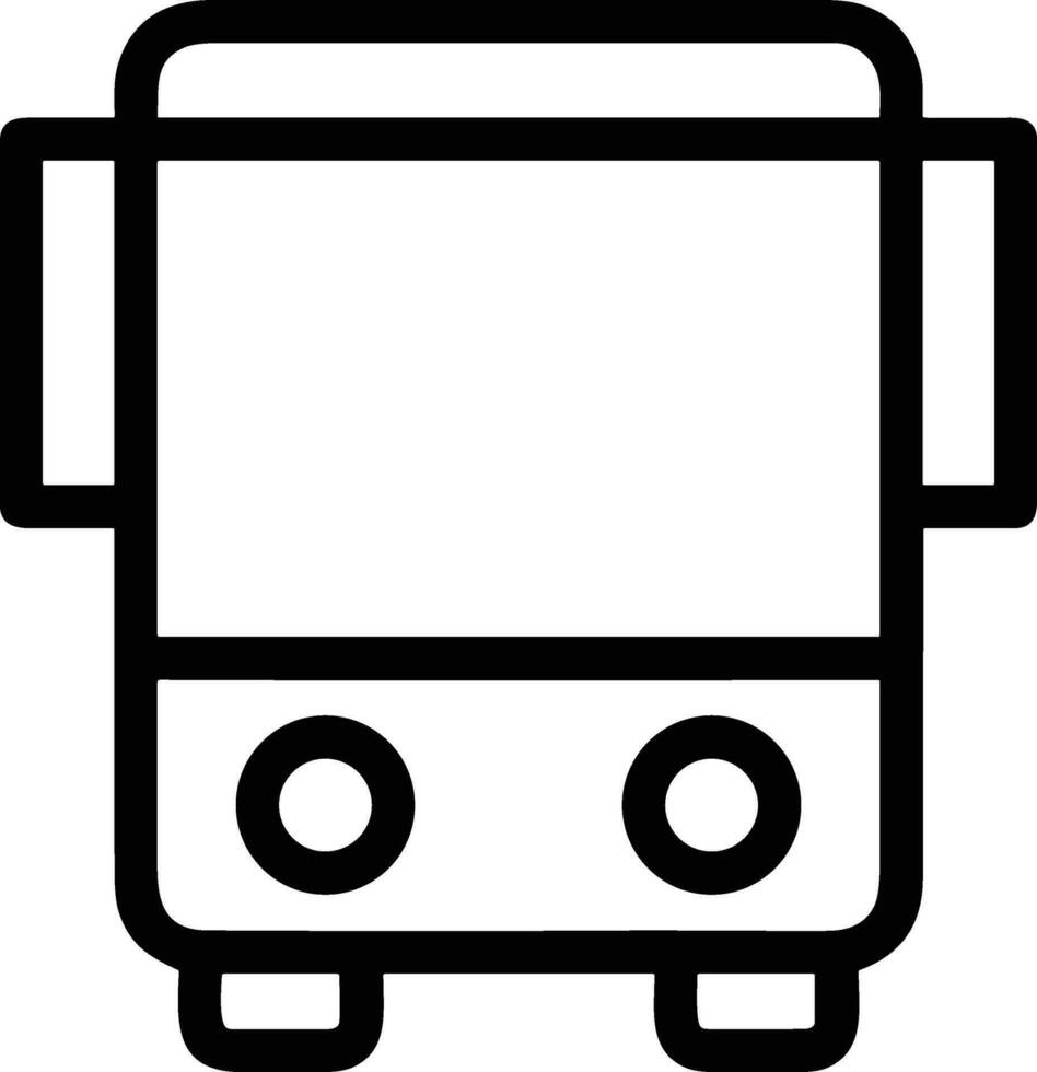 Bus Transport Symbol Symbol Vektor Bild. Illustration von das Silhouette Bus Transport Öffentlichkeit Reise Design Bild. eps 10