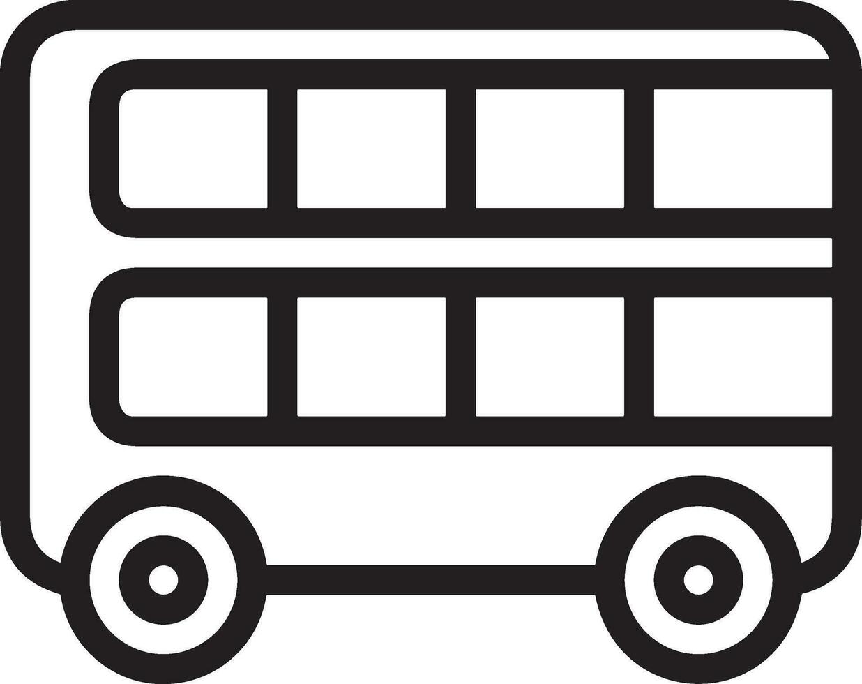 Bus Transport Symbol Symbol Vektor Bild. Illustration von das Silhouette Bus Transport Öffentlichkeit Reise Design Bild. eps 10