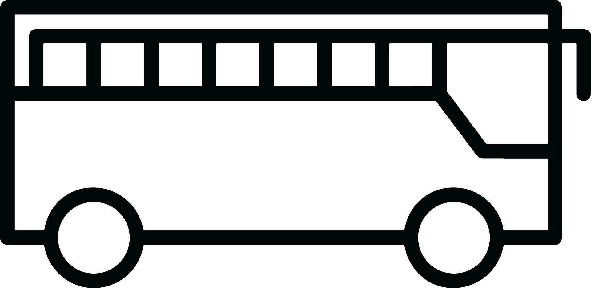 buss transport symbol ikon vektor bild. illustration av de silhuett buss transport offentlig resa design bild. eps 10