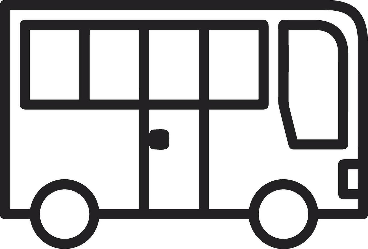 buss transport symbol ikon vektor bild. illustration av de silhuett buss transport offentlig resa design bild. eps 10