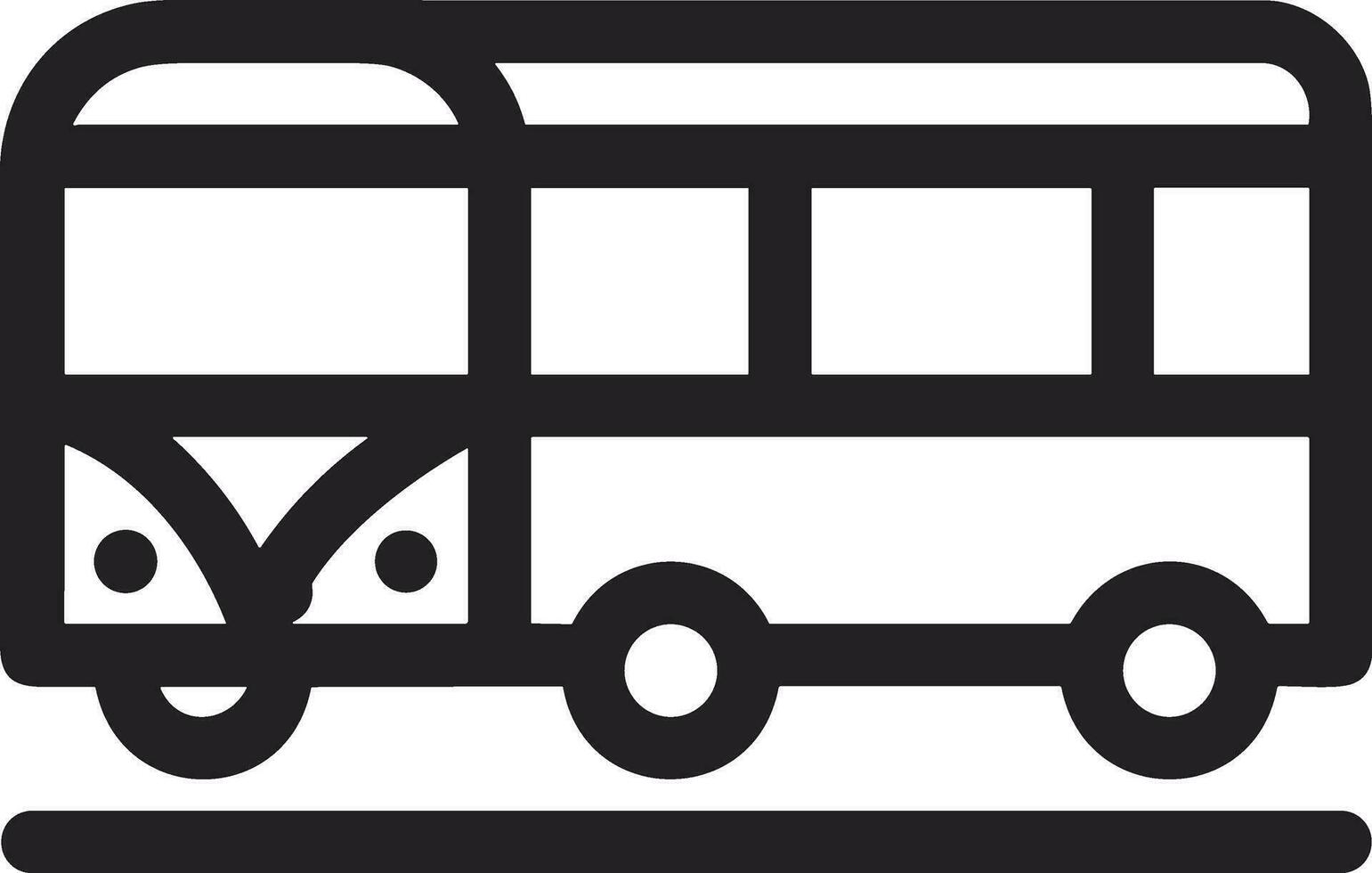 Bus Transport Symbol Symbol Vektor Bild. Illustration von das Silhouette Bus Transport Öffentlichkeit Reise Design Bild. eps 10