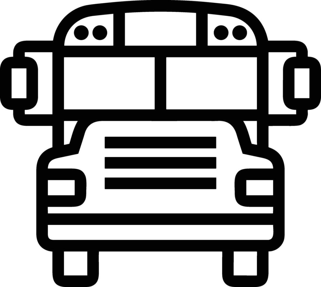 Bus Transport Symbol Symbol Vektor Bild. Illustration von das Silhouette Bus Transport Öffentlichkeit Reise Design Bild. eps 10