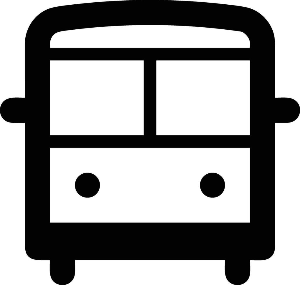 buss transport symbol ikon vektor bild. illustration av de silhuett buss transport offentlig resa design bild. eps 10