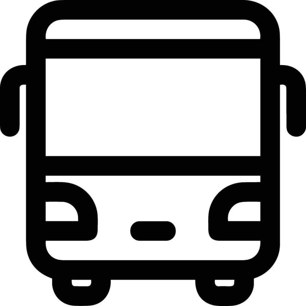 buss transport symbol ikon vektor bild. illustration av de silhuett buss transport offentlig resa design bild. eps 10