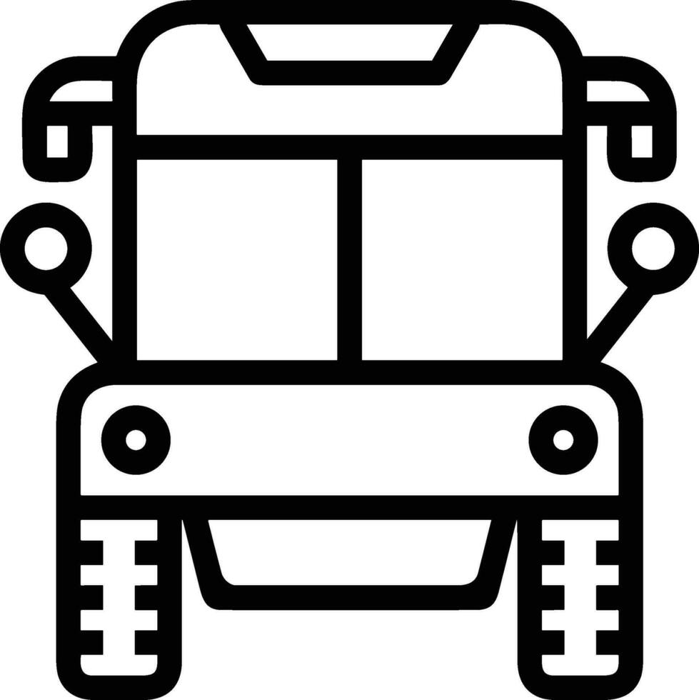 Bus Transport Symbol Symbol Vektor Bild. Illustration von das Silhouette Bus Transport Öffentlichkeit Reise Design Bild. eps 10