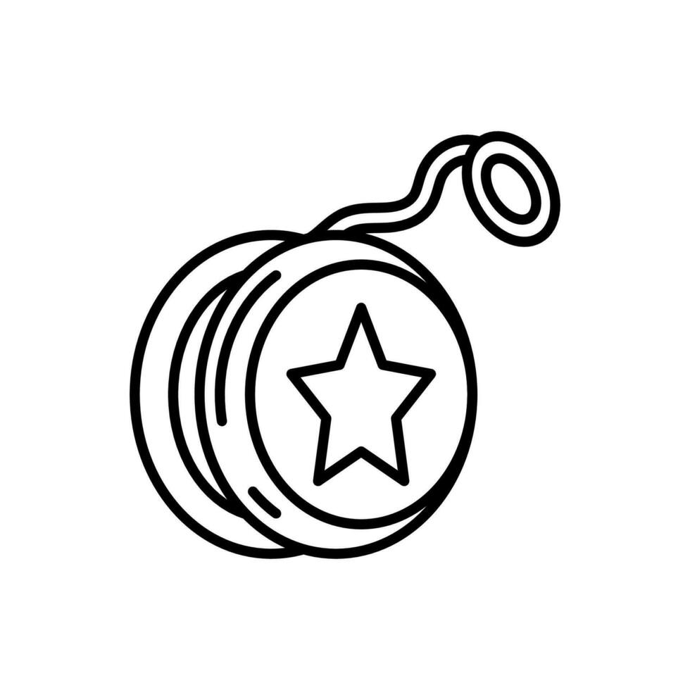 yoyo Symbol im Vektor. Illustration vektor