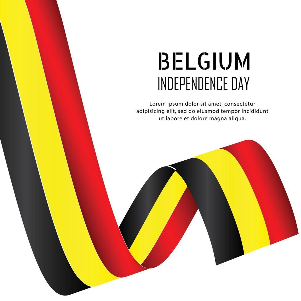 Belgien Unabhängigkeitstag-08 vektor