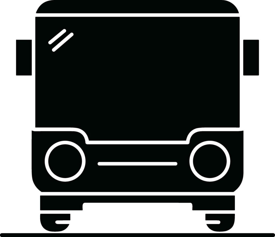 buss transport symbol ikon vektor bild. illustration av de silhuett buss transport offentlig resa design bild. eps 10