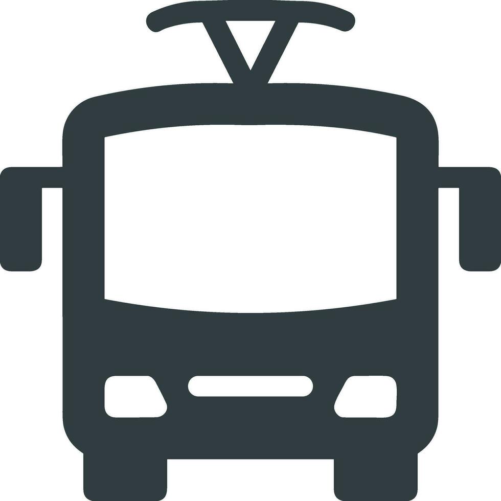 Bus Transport Symbol Symbol Vektor Bild. Illustration von das Silhouette Bus Transport Öffentlichkeit Reise Design Bild. eps 10