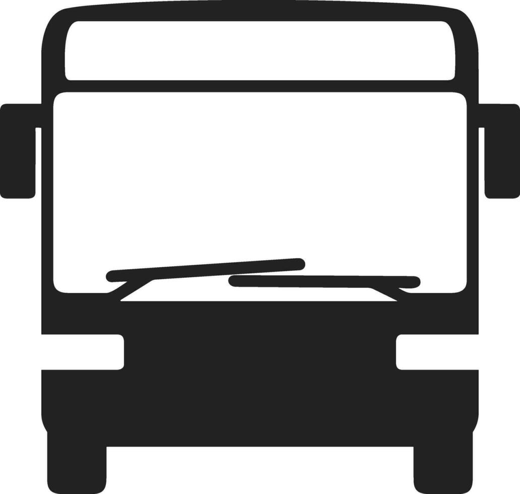 buss transport symbol ikon vektor bild. illustration av de silhuett buss transport offentlig resa design bild. eps 10