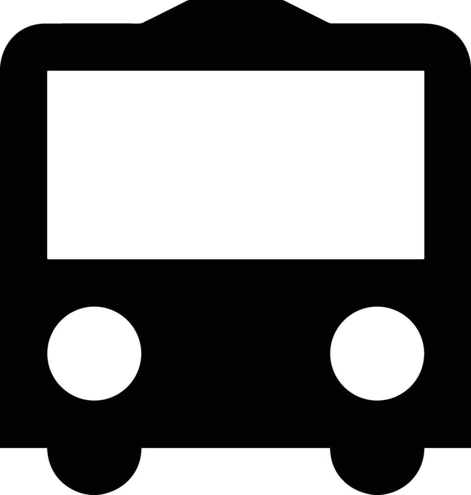 Bus Transport Symbol Symbol Vektor Bild. Illustration von das Silhouette Bus Transport Öffentlichkeit Reise Design Bild. eps 10