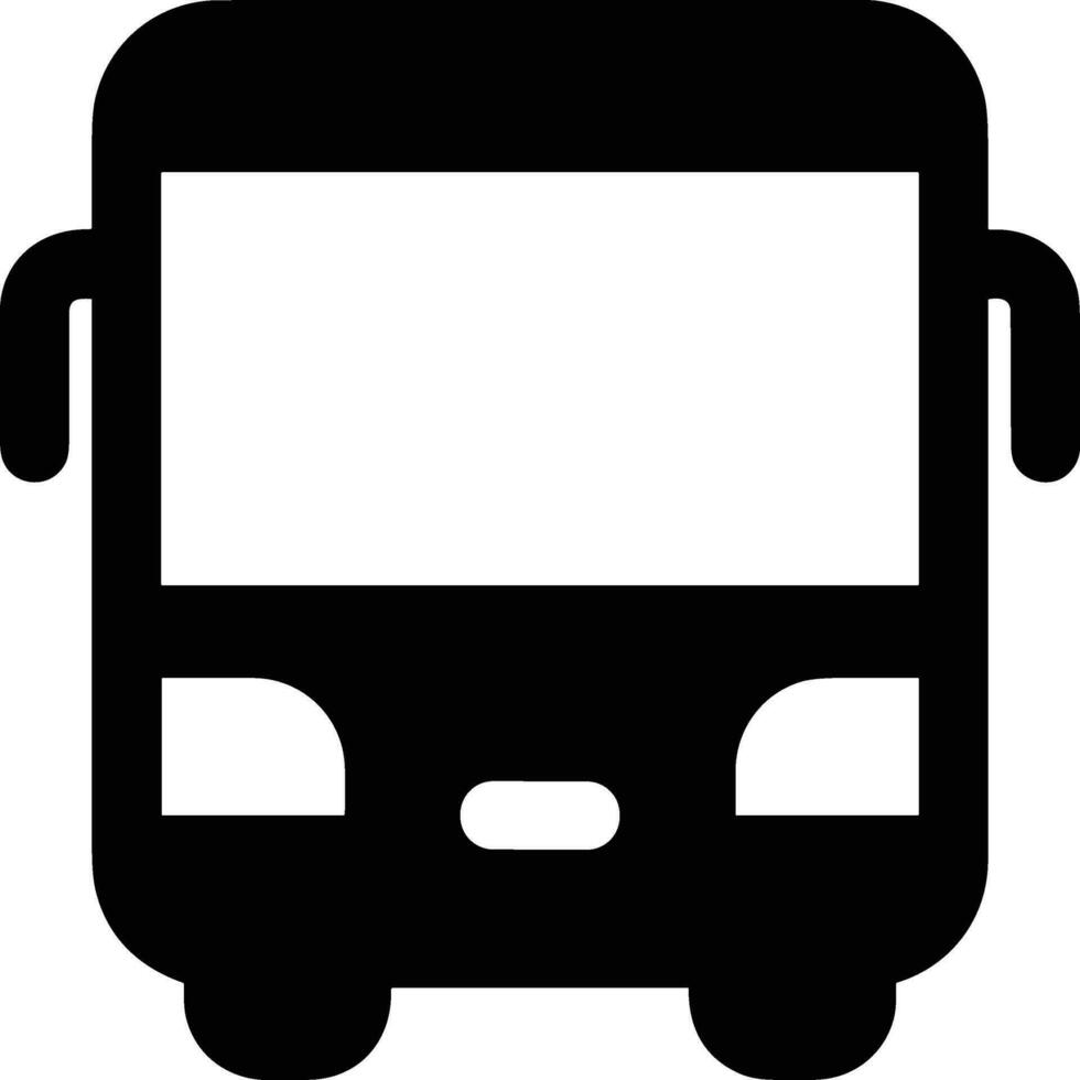 Bus Transport Symbol Symbol Vektor Bild. Illustration von das Silhouette Bus Transport Öffentlichkeit Reise Design Bild. eps 10