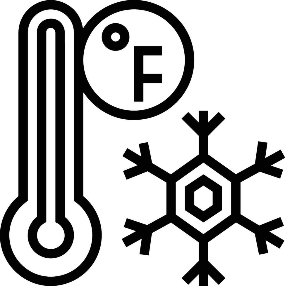 termometer medicin ikon symbol bild vektor. illustration av de temperatur kall och varm mäta verktyg design bild.eps 10 vektor