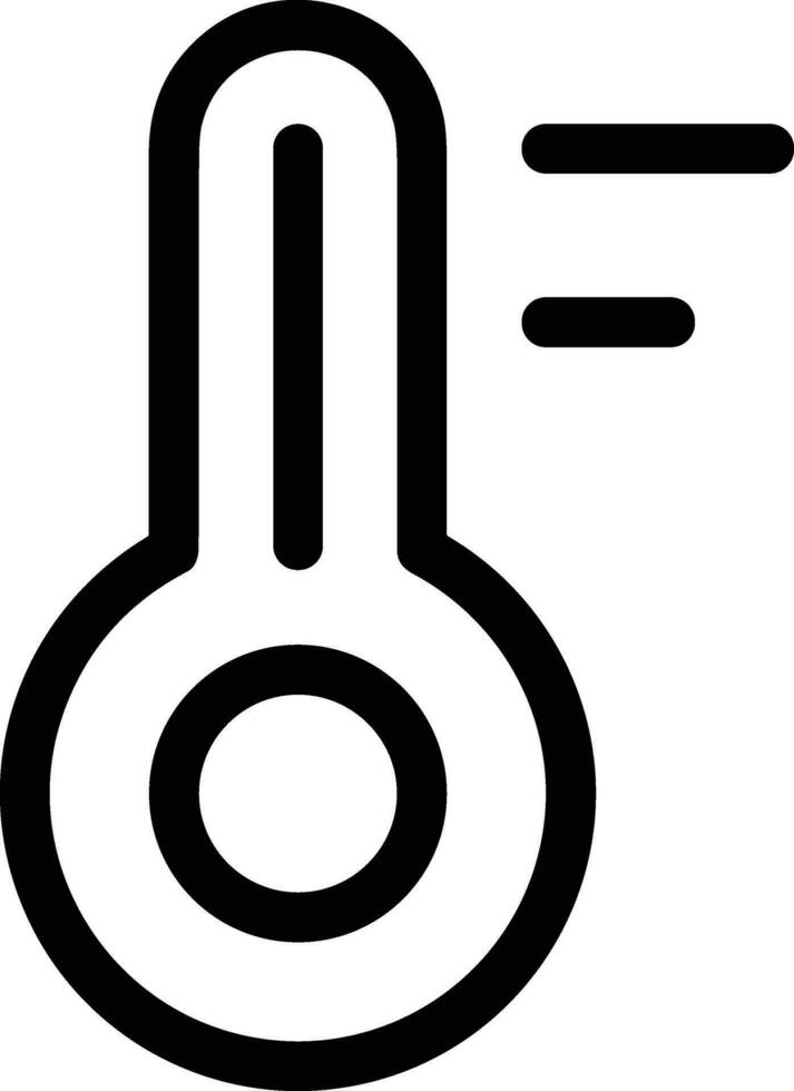 Thermometer Medizin Symbol Symbol Bild Vektor. Illustration von das Temperatur kalt und heiß messen Werkzeug Design Bild.eps 10 vektor