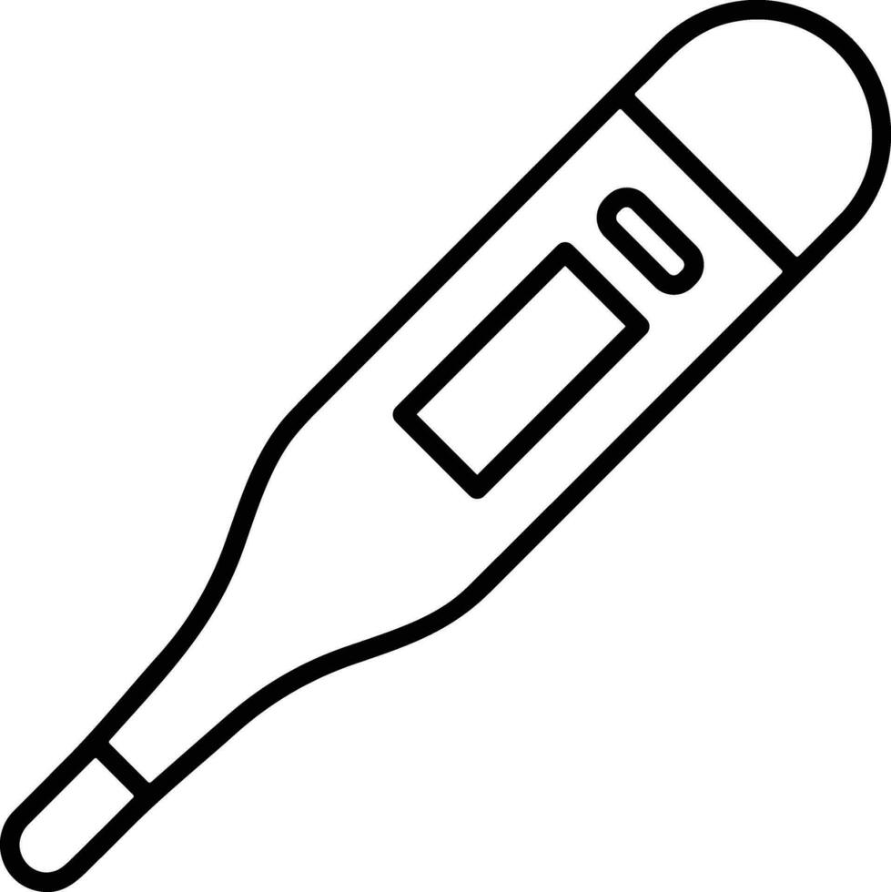 Thermometer Medizin Symbol Symbol Bild Vektor. Illustration von das Temperatur kalt und heiß messen Werkzeug Design Bild.eps 10 vektor