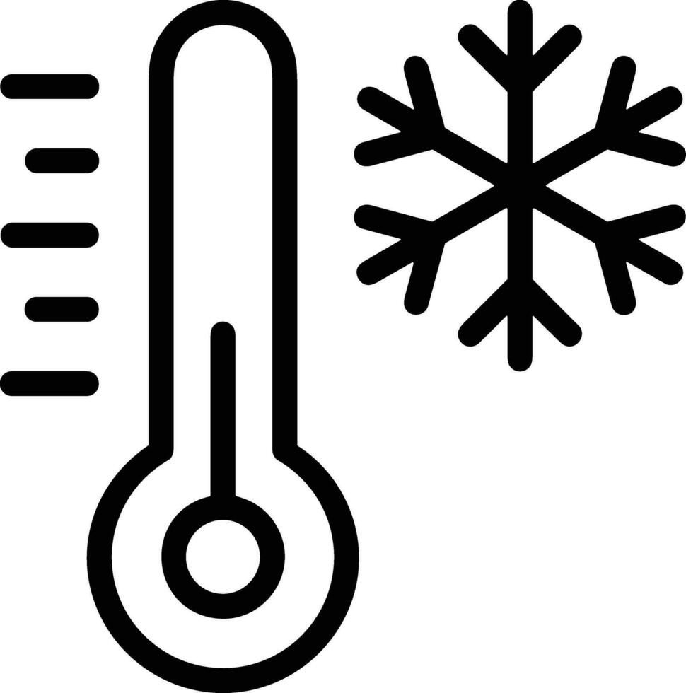 termometer medicin ikon symbol bild vektor. illustration av de temperatur kall och varm mäta verktyg design bild.eps 10 vektor