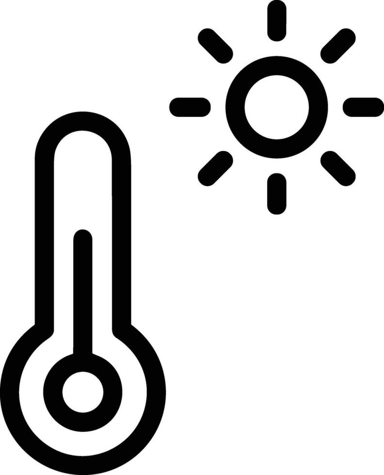 Thermometer Medizin Symbol Symbol Bild Vektor. Illustration von das Temperatur kalt und heiß messen Werkzeug Design Bild.eps 10 vektor