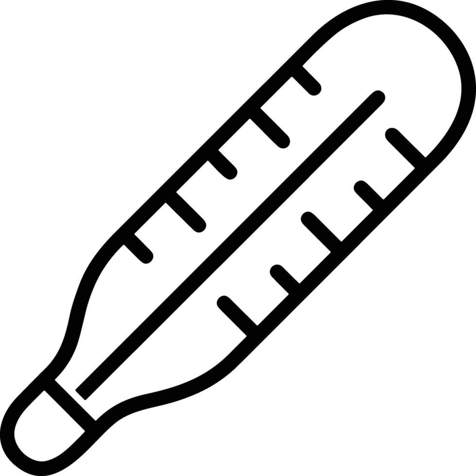 termometer medicin ikon symbol bild vektor. illustration av de temperatur kall och varm mäta verktyg design bild.eps 10 vektor