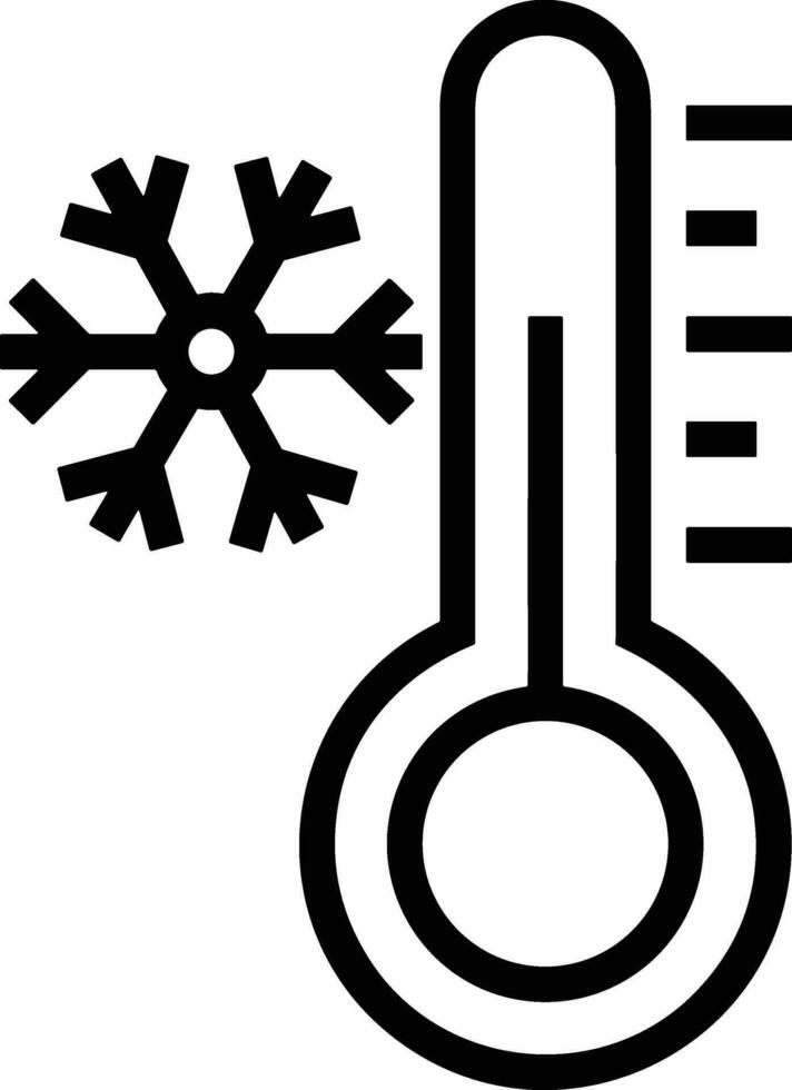 termometer medicin ikon symbol bild vektor. illustration av de temperatur kall och varm mäta verktyg design bild.eps 10 vektor