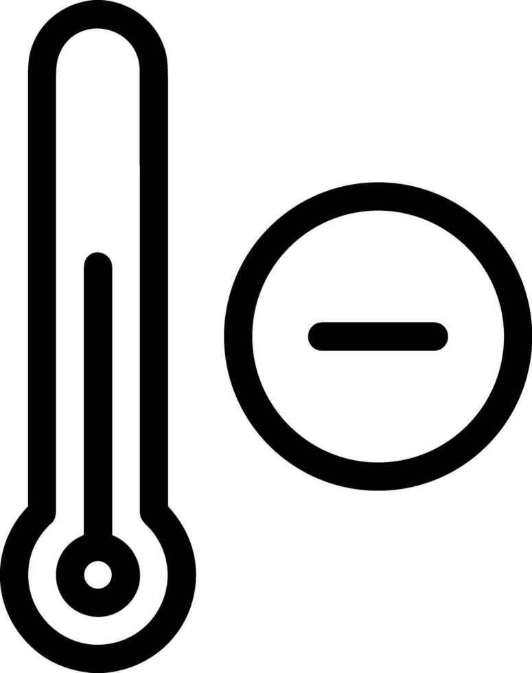 termometer medicin ikon symbol bild vektor. illustration av de temperatur kall och varm mäta verktyg design bild.eps 10 vektor