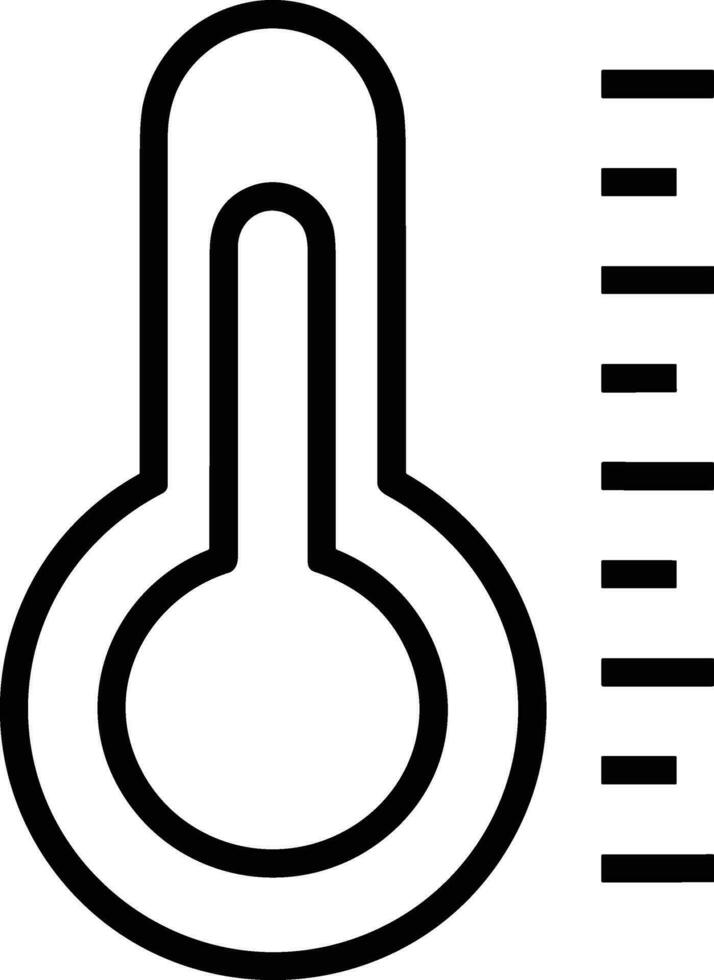 Thermometer Medizin Symbol Symbol Bild Vektor. Illustration von das Temperatur kalt und heiß messen Werkzeug Design Bild.eps 10 vektor