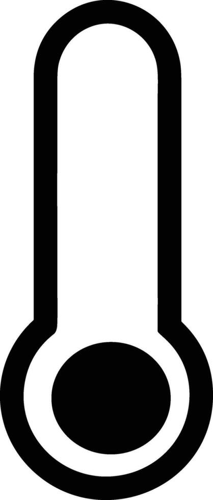 Thermometer Medizin Symbol Symbol Bild Vektor. Illustration von das Temperatur kalt und heiß messen Werkzeug Design Bild.eps 10 vektor