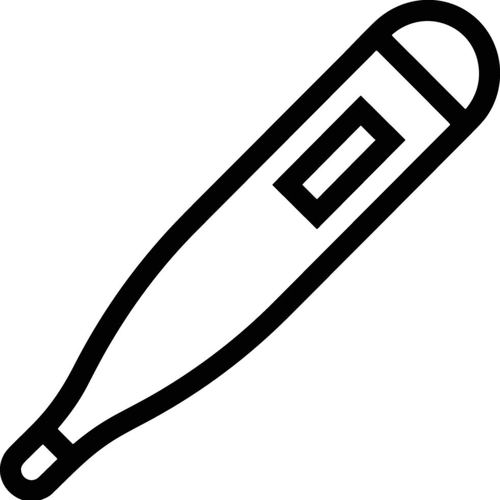 termometer medicin ikon symbol bild vektor. illustration av de temperatur kall och varm mäta verktyg design bild.eps 10 vektor