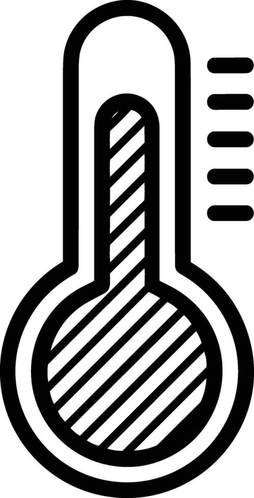 termometer medicin ikon symbol bild vektor. illustration av de temperatur kall och varm mäta verktyg design bild.eps 10 vektor