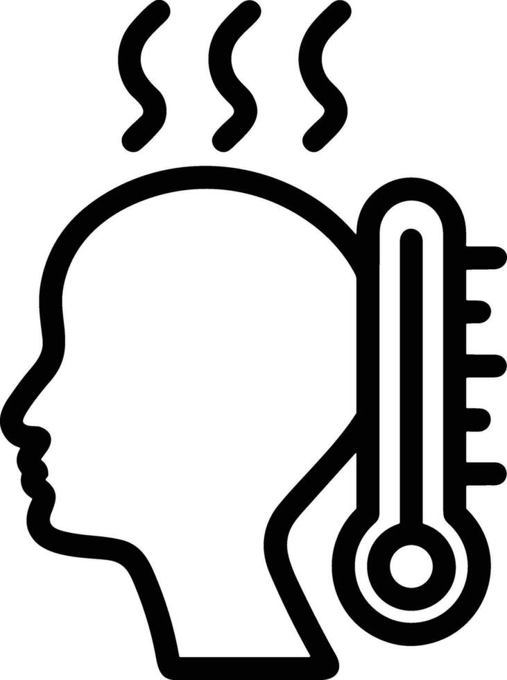 Thermometer Medizin Symbol Symbol Bild Vektor. Illustration von das Temperatur kalt und heiß messen Werkzeug Design Bild.eps 10 vektor