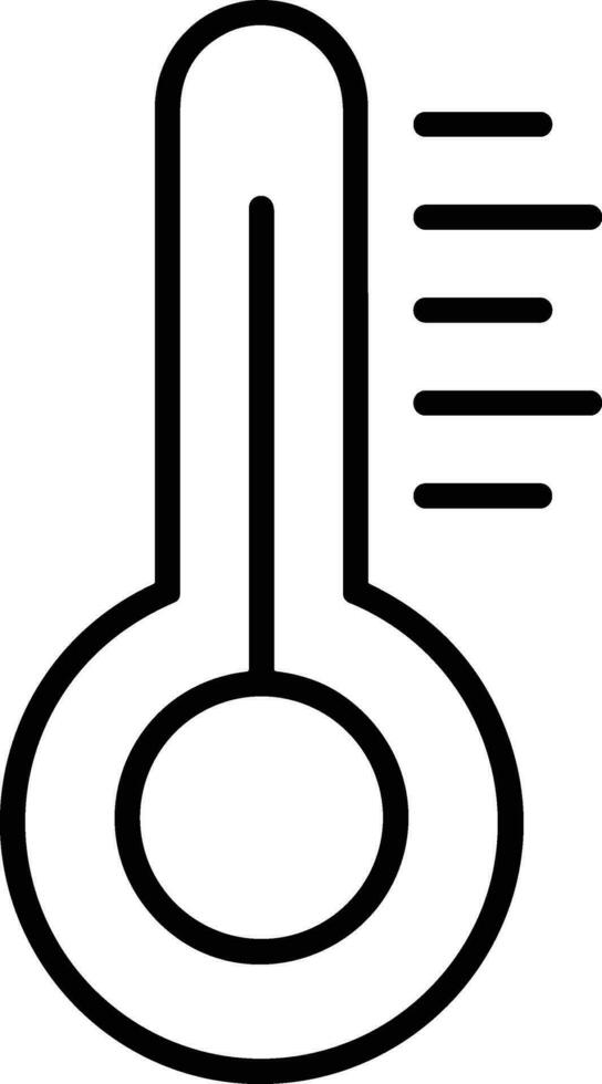 termometer medicin ikon symbol bild vektor. illustration av de temperatur kall och varm mäta verktyg design bild.eps 10 vektor