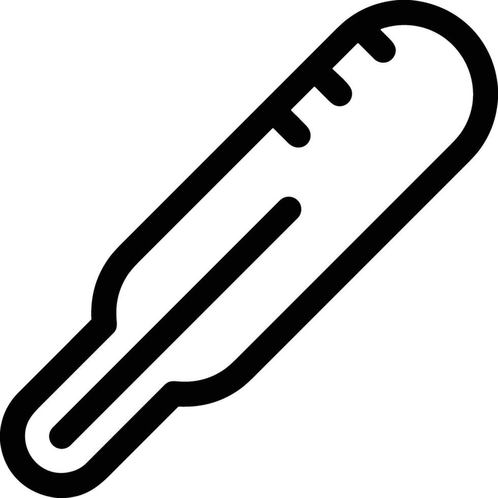 Thermometer Medizin Symbol Symbol Bild Vektor. Illustration von das Temperatur kalt und heiß messen Werkzeug Design Bild.eps 10 vektor