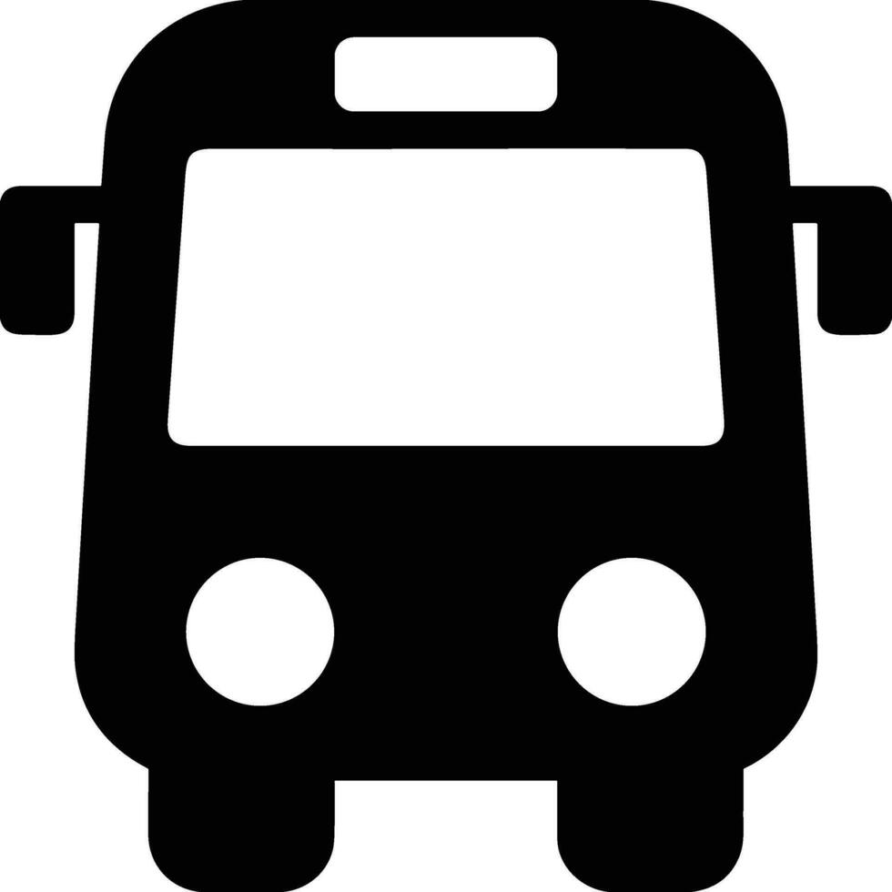 buss transport symbol ikon vektor bild. illustration av de silhuett buss transport offentlig resa design bild. eps 10