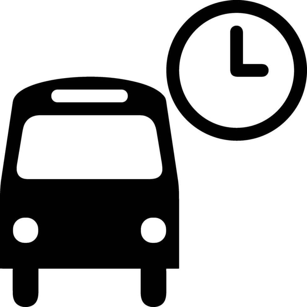 Bus Transport Symbol Symbol Vektor Bild. Illustration von das Silhouette Bus Transport Öffentlichkeit Reise Design Bild. eps 10