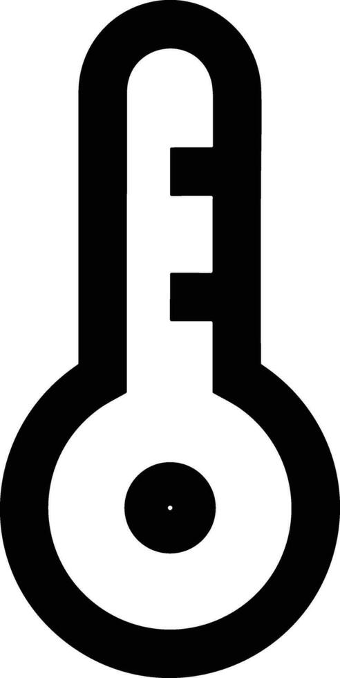 Thermometer Medizin Symbol Symbol Bild Vektor. Illustration von das Temperatur kalt und heiß messen Werkzeug Design Bild.eps 10 vektor