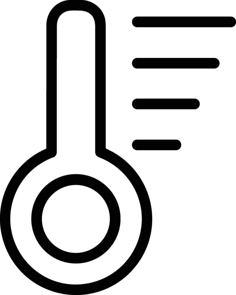 Thermometer Medizin Symbol Symbol Bild Vektor. Illustration von das Temperatur kalt und heiß messen Werkzeug Design Bild.eps 10 vektor