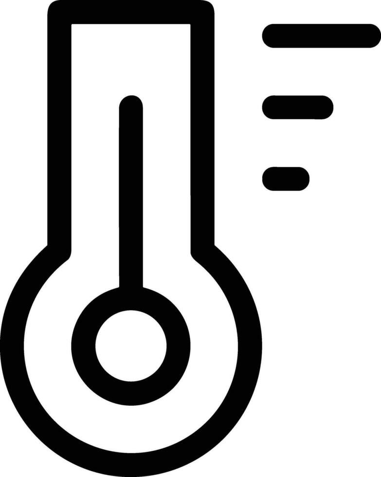 termometer medicin ikon symbol bild vektor. illustration av de temperatur kall och varm mäta verktyg design bild.eps 10 vektor