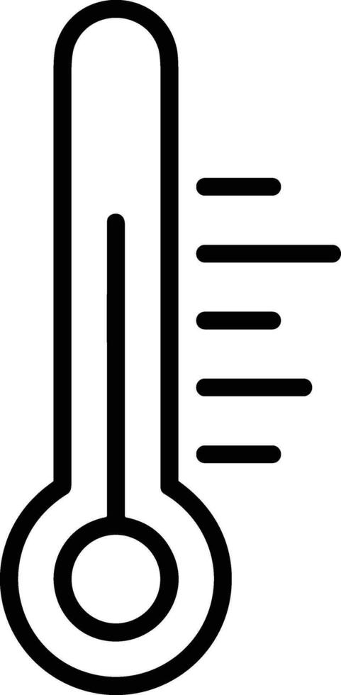 Thermometer Medizin Symbol Symbol Bild Vektor. Illustration von das Temperatur kalt und heiß messen Werkzeug Design Bild.eps 10 vektor