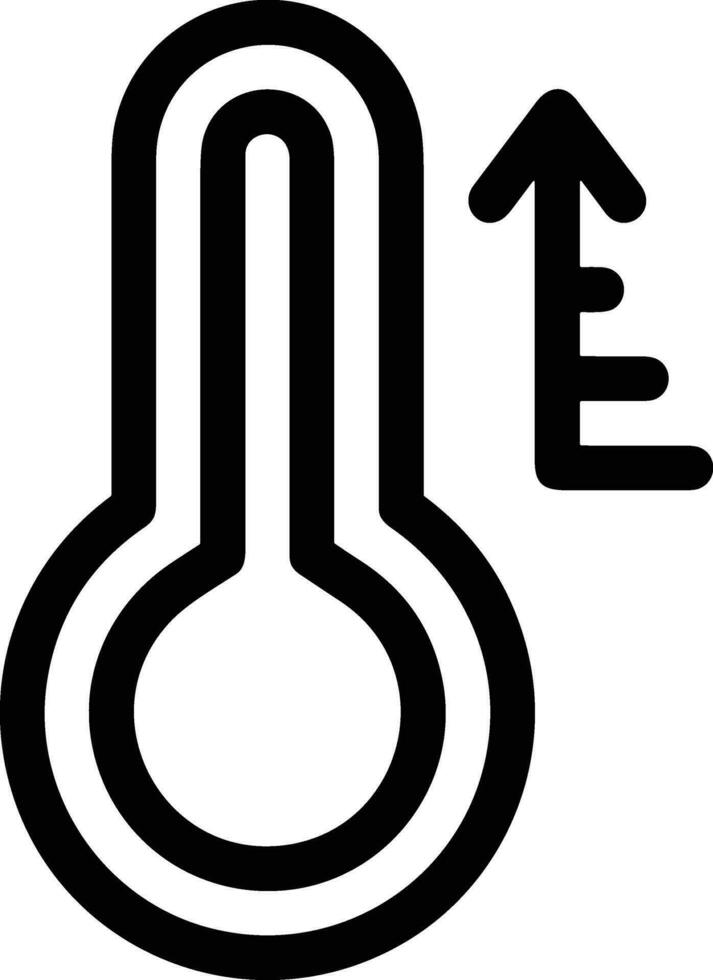 termometer medicin ikon symbol bild vektor. illustration av de temperatur kall och varm mäta verktyg design bild.eps 10 vektor