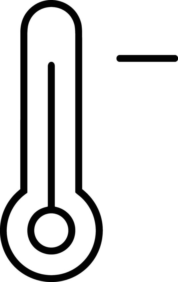 termometer medicin ikon symbol bild vektor. illustration av de temperatur kall och varm mäta verktyg design bild.eps 10 vektor