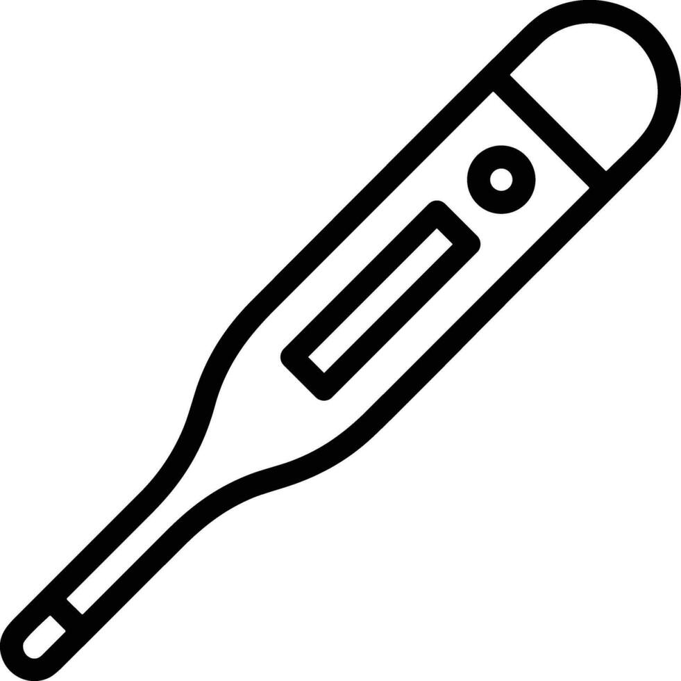 termometer medicin ikon symbol bild vektor. illustration av de temperatur kall och varm mäta verktyg design bild.eps 10 vektor