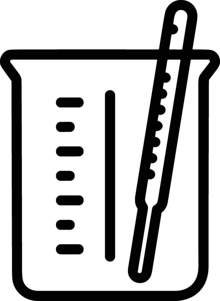 Thermometer Medizin Symbol Symbol Bild Vektor. Illustration von das Temperatur kalt und heiß messen Werkzeug Design Bild.eps 10 vektor