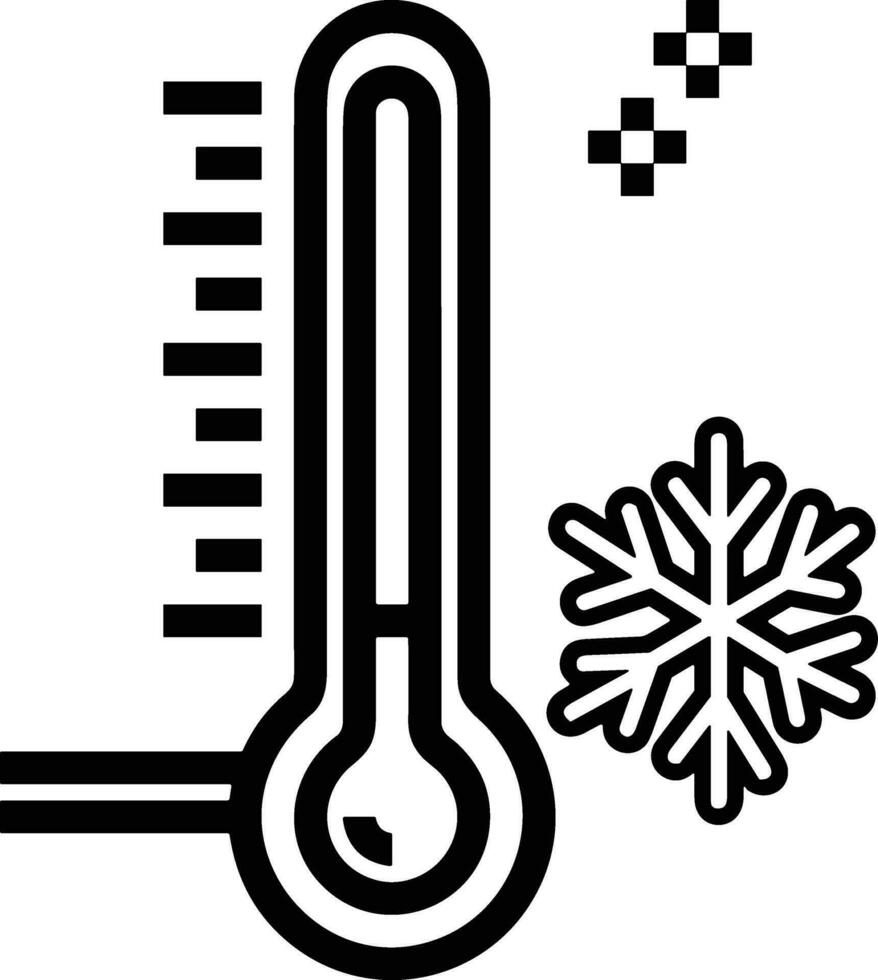 Thermometer Medizin Symbol Symbol Bild Vektor. Illustration von das Temperatur kalt und heiß messen Werkzeug Design Bild.eps 10 vektor