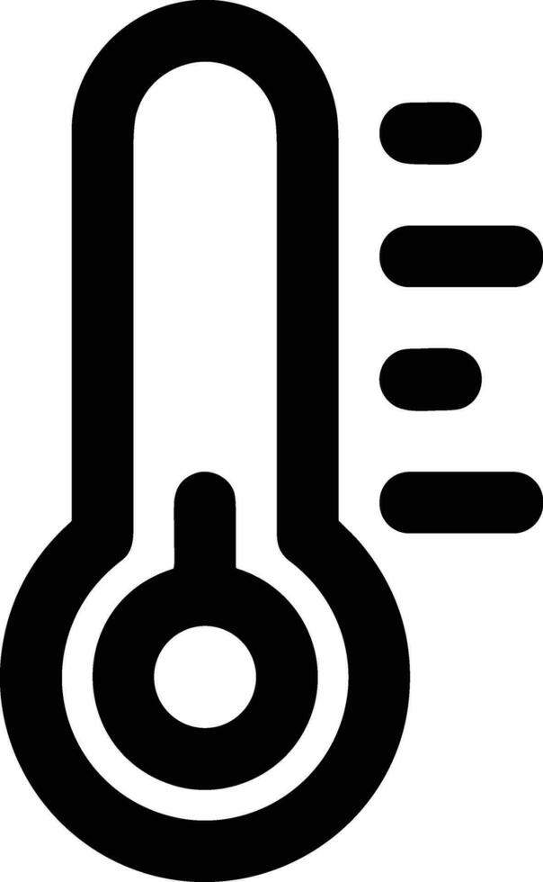 Thermometer Medizin Symbol Symbol Bild Vektor. Illustration von das Temperatur kalt und heiß messen Werkzeug Design Bild.eps 10 vektor