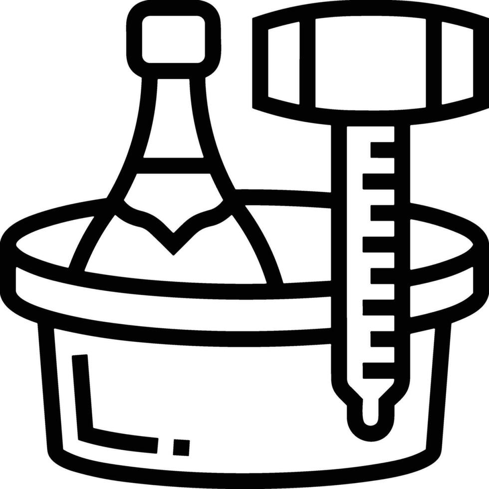 termometer medicin ikon symbol bild vektor. illustration av de temperatur kall och varm mäta verktyg design bild.eps 10 vektor