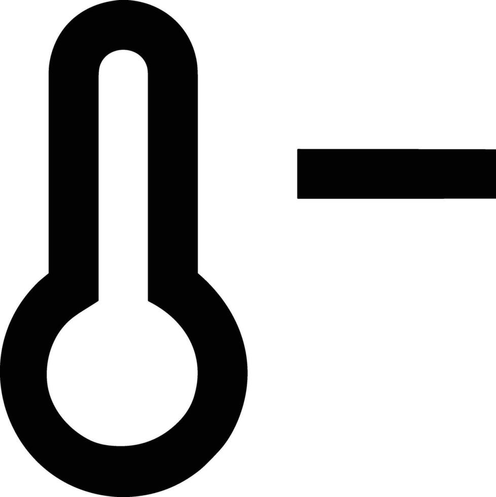 termometer medicin ikon symbol bild vektor. illustration av de temperatur kall och varm mäta verktyg design bild.eps 10 vektor